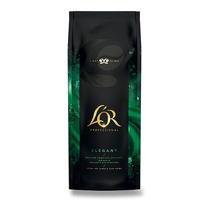 Káva L´OR Espresso Élégant Bio arabica 1kg